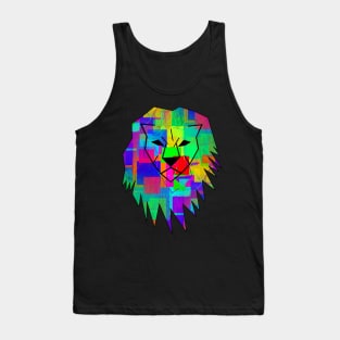 Colorful Lion Tank Top